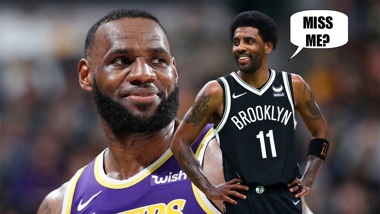 LeBron James is reportedly DESPERATE for the Lakers to trade for Kyrie Irving! Kyrie to the Lakers?