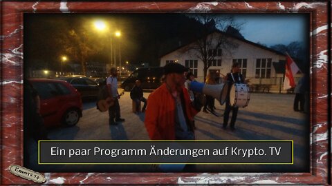 Ein paar Programm Änderungen auf Krypto. TV