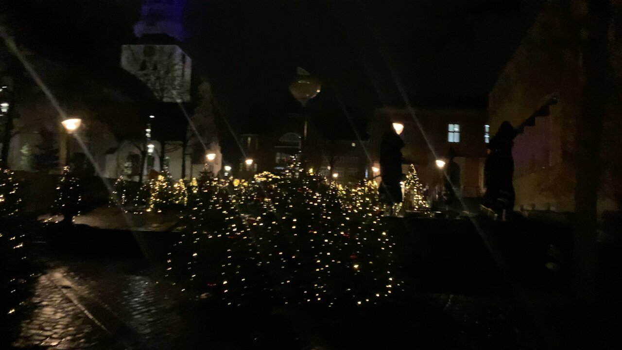 Christmas 🎄 Street Decorations In Aalborg part 1