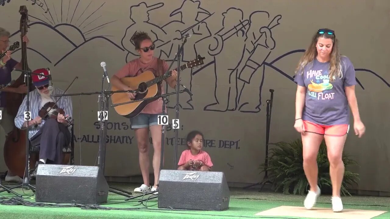 2022 Alleghany Fiddlers Convention - Cherie Compton Dancin' (3rd Place Sr Dance)