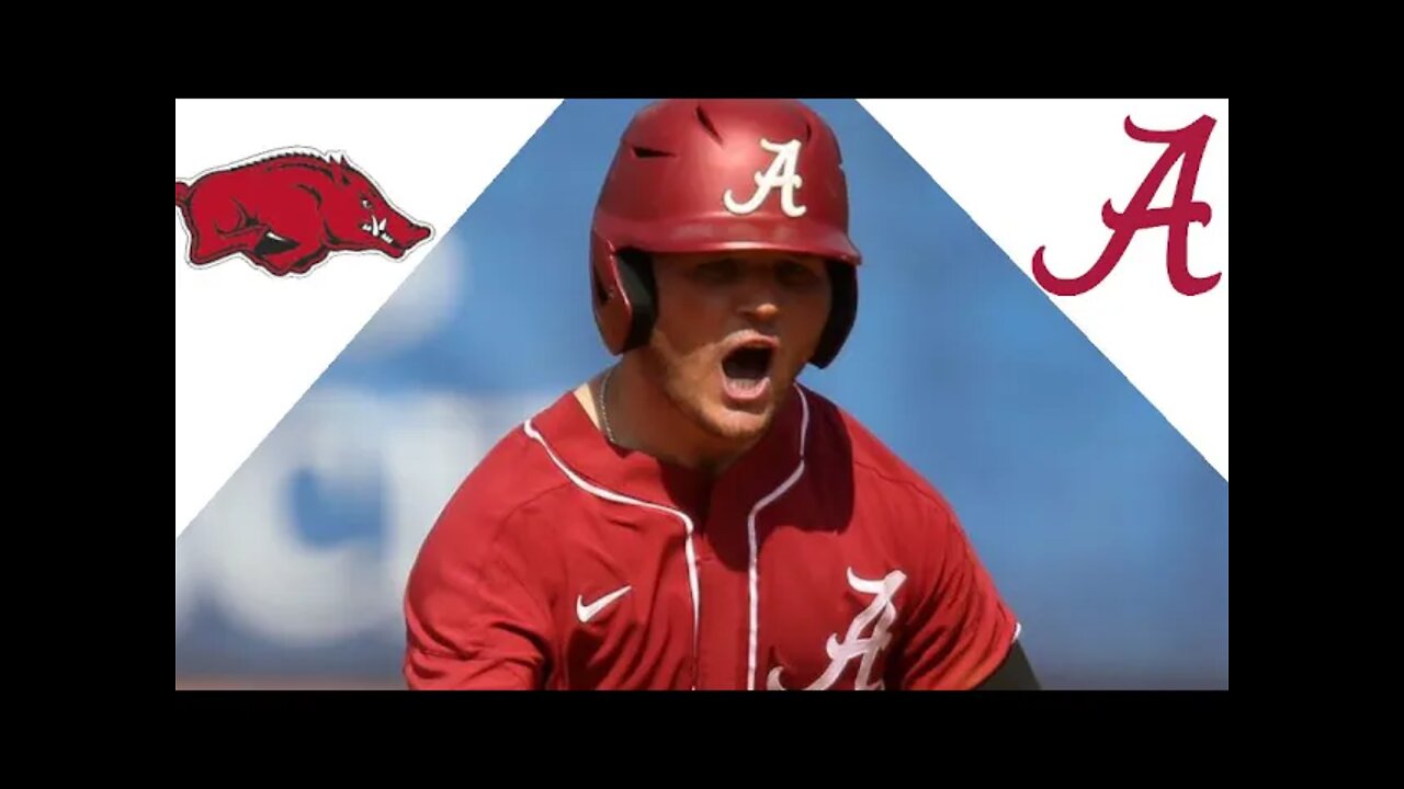 #7 Arkansas vs Alabama Highlights | 2022 College Baseball Highlights