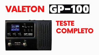 PEDALEIRA VALETON GP-100 | TESTE COMPLETO