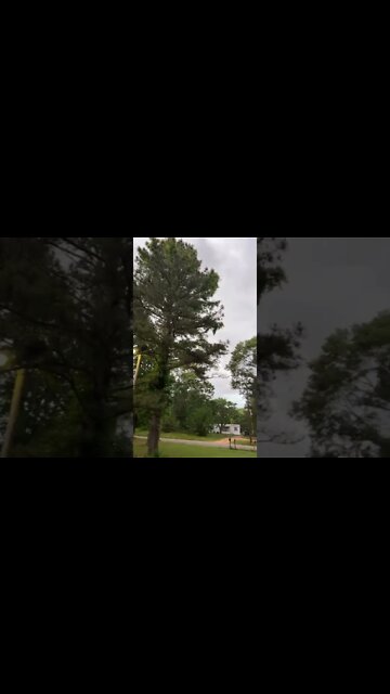 60 MPH Winds In Monticello Arkansas on Sunday May 15th 2022