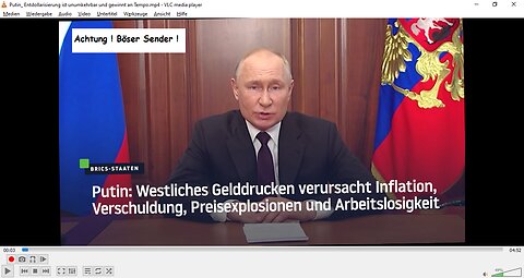 Der Präsident der Russischen Föderation zum Thema BRICS.