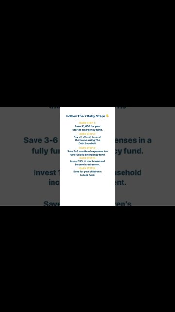 People Who Win With Money Are People Who Have a PLAN! #shorts