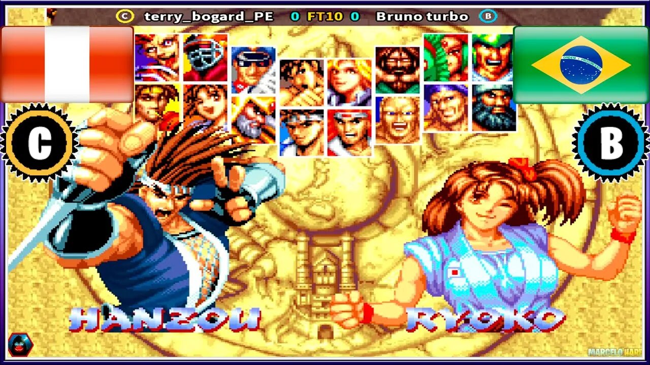 World Heroes Perfect (terry_bogard_PE Vs. Bruno turbo) [Peru Vs. Brazil]