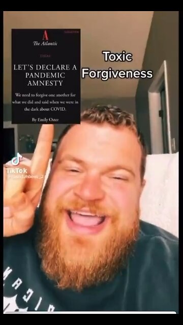 Toxic Forgiveness. 😀😀