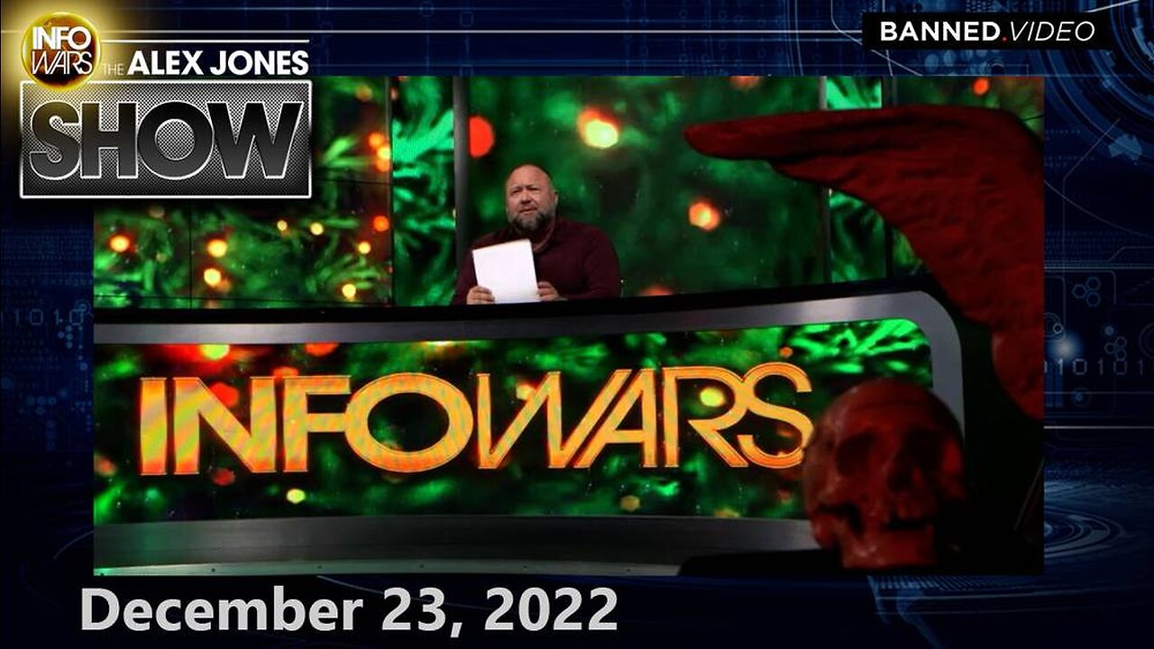 Special Broadcast! Alex Jones To Air Rare Footage & Interview Nick Fuentes – ALEX JONES SHOW 12/23/22