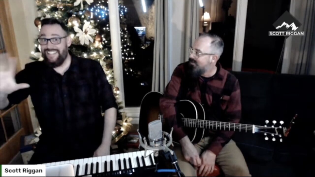 THROWBACK! "Joy To The World" clip (low-fi) from Rigganators Livestream (Dec 2021)