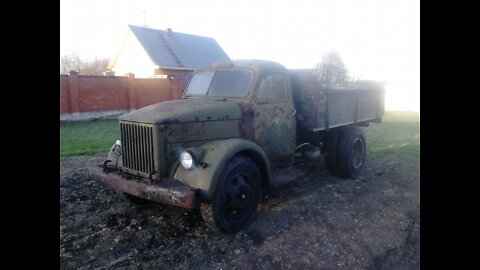 Retro truck GAZ-51