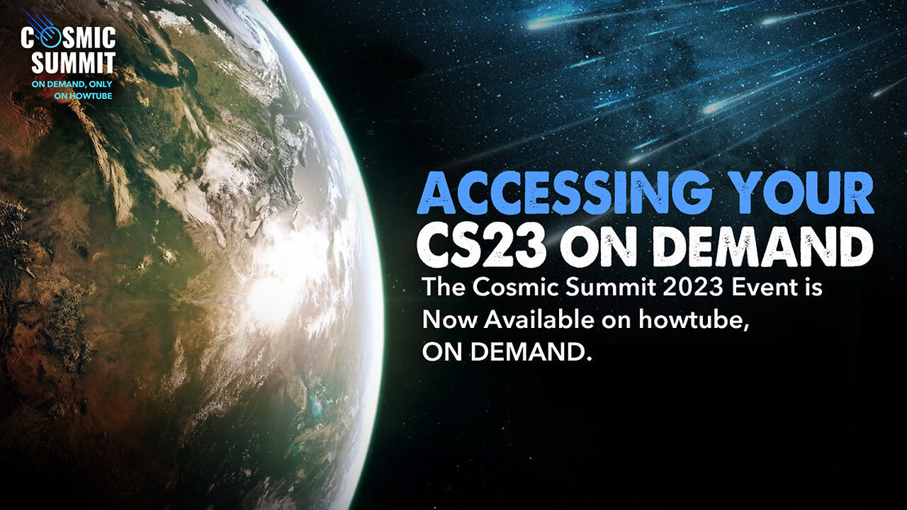 How To Access Your CS23 Video On Demand