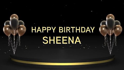 Wish you a very Happy Birthday Sheena