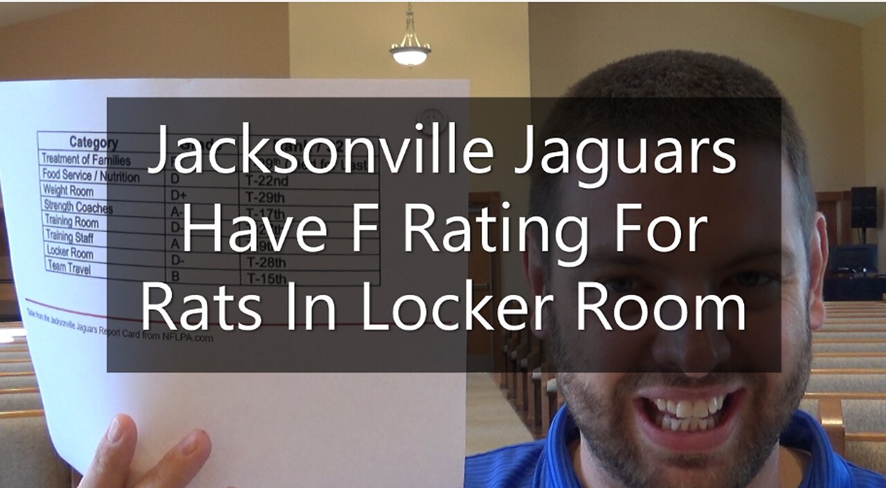 Jacksonville Jaguars Have F Rating For Rats In Locker Room