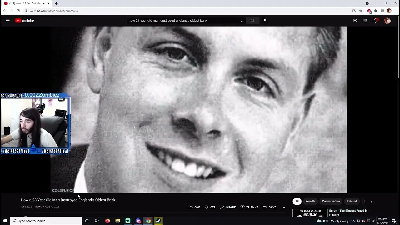 MoistCr1tikal Reacts To How a 28 Year Old Man Destroyed England’s Oldest Bank