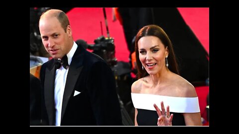 The Cambridges Arrive at the Top Gun Maverick Movie Premiere!