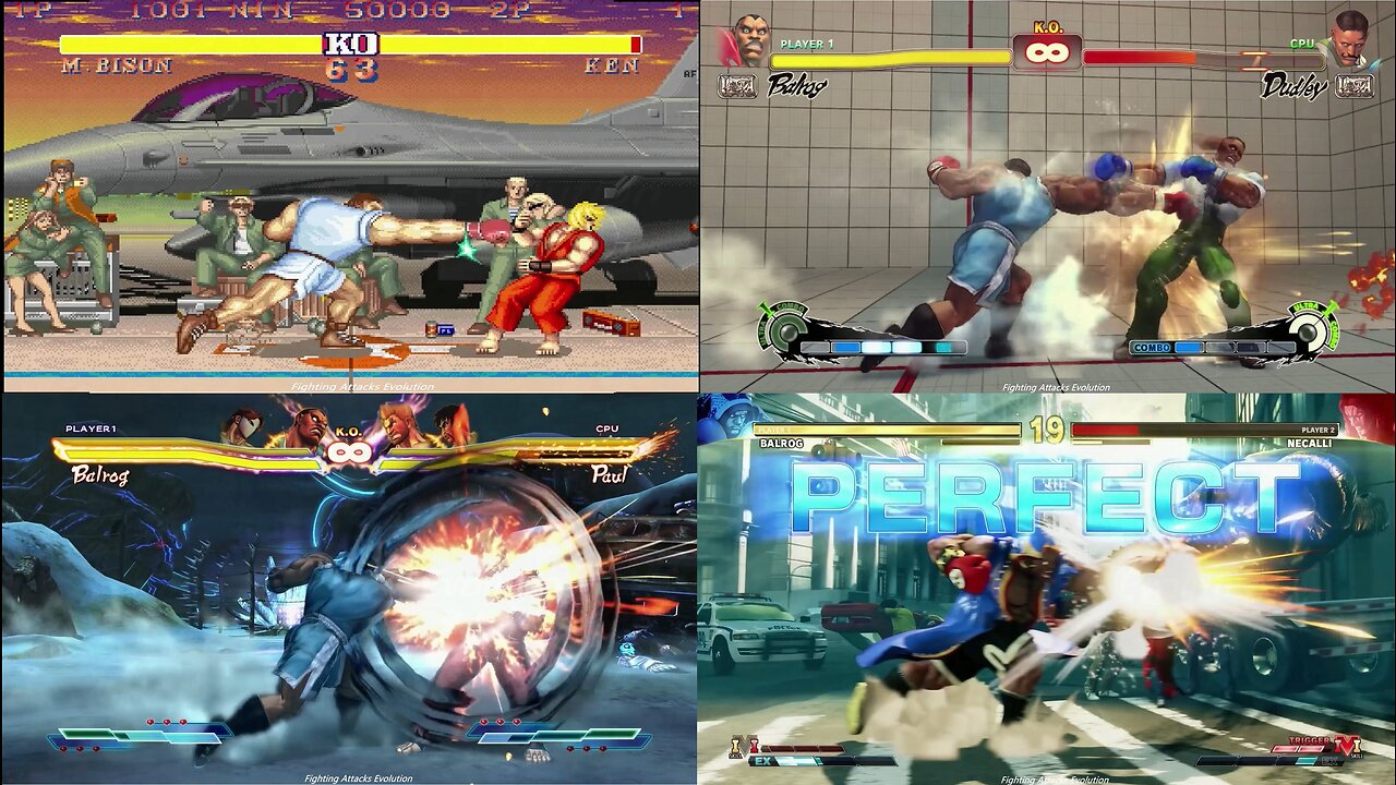 Evolution of Balrog Turn Punch Attacks