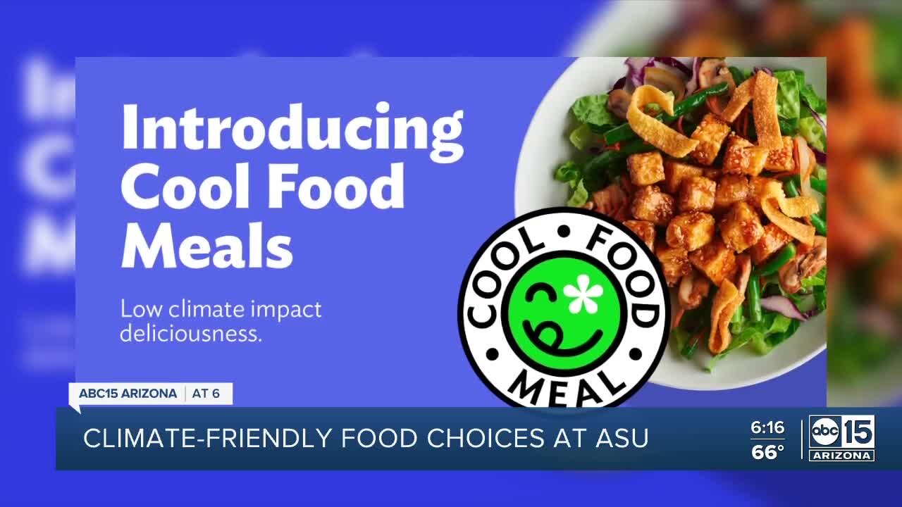 Arizona State University dining taking part in climate-friendly food program