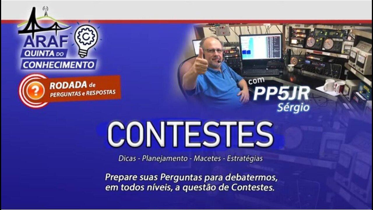 #ARAF CONTESTES, Perguntas e Respostas #PP5JR Quinta do Conhecimento