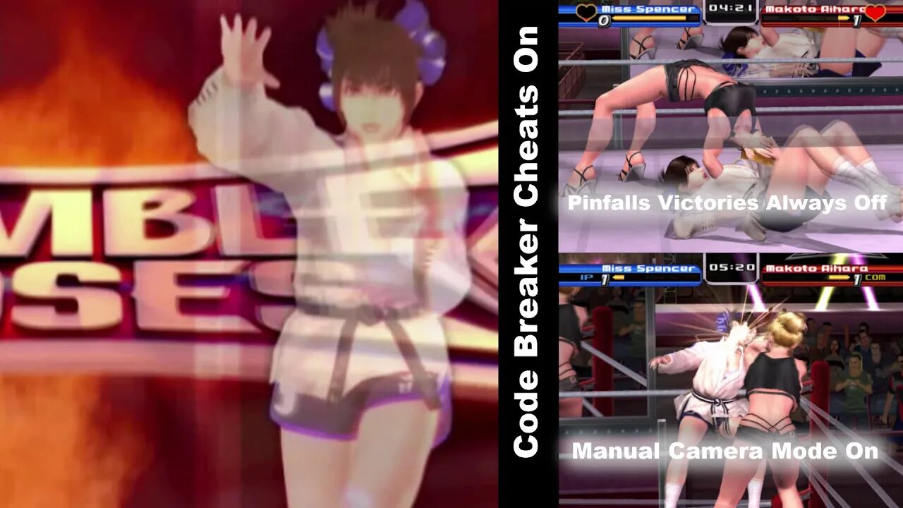 Rumble Roses - Spencer Story Mode Part 4 - Makoto