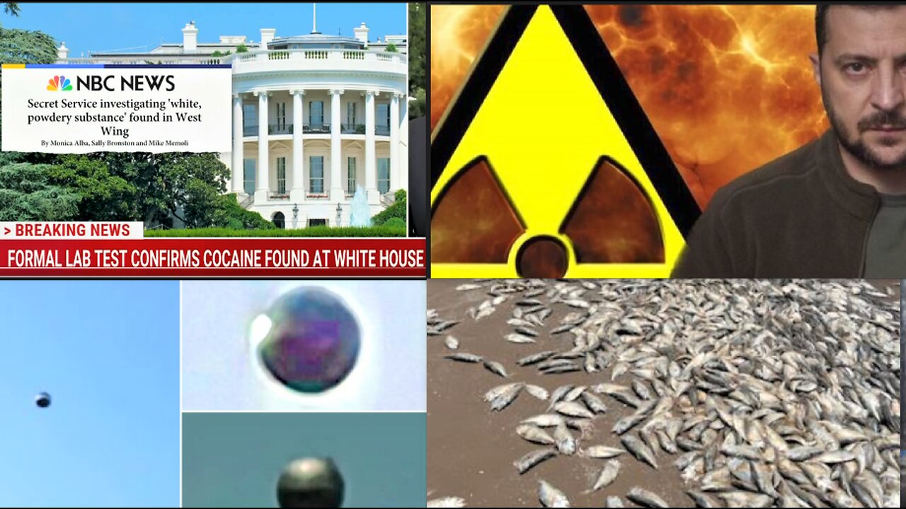 CIA STOPPED NUKE POWER PLANT ATTACK?*COCAINE IN WEST WING LIBRARY?*ALIEN TECH*CME INCOMING*DIE OFF*