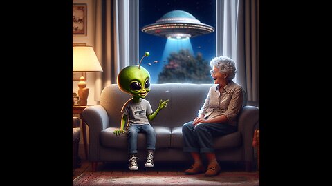 Dear Grandma, I'm an Alien