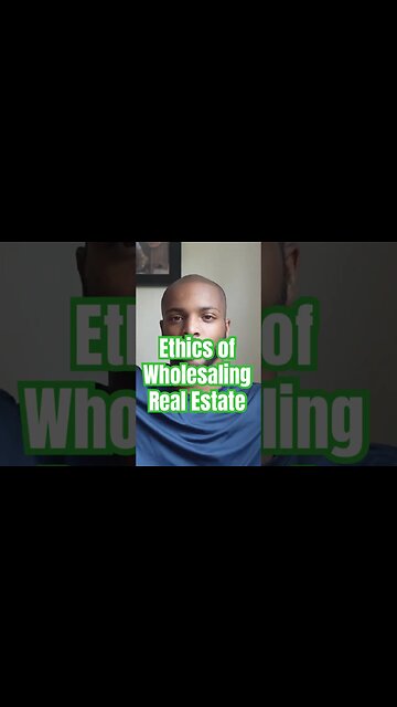 Ethics of Wholesaling Real Estate.. #Get2Steppin w/S2