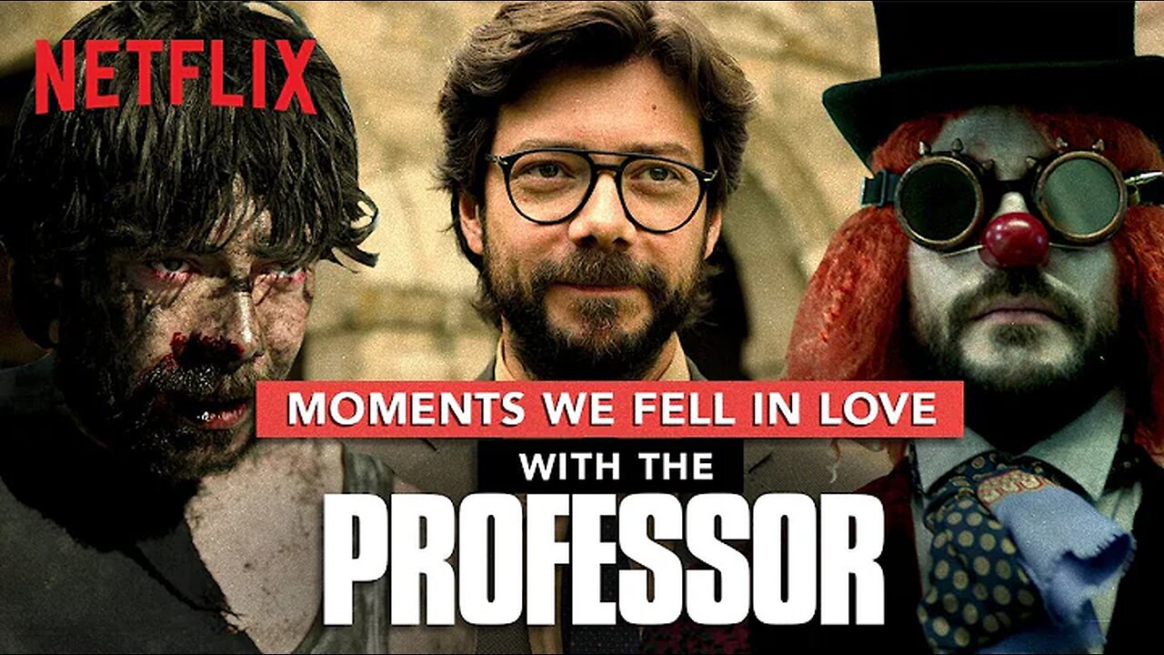 Money Heist Professor_ Moments We Fell In Love With Him _ La Casa De Papel