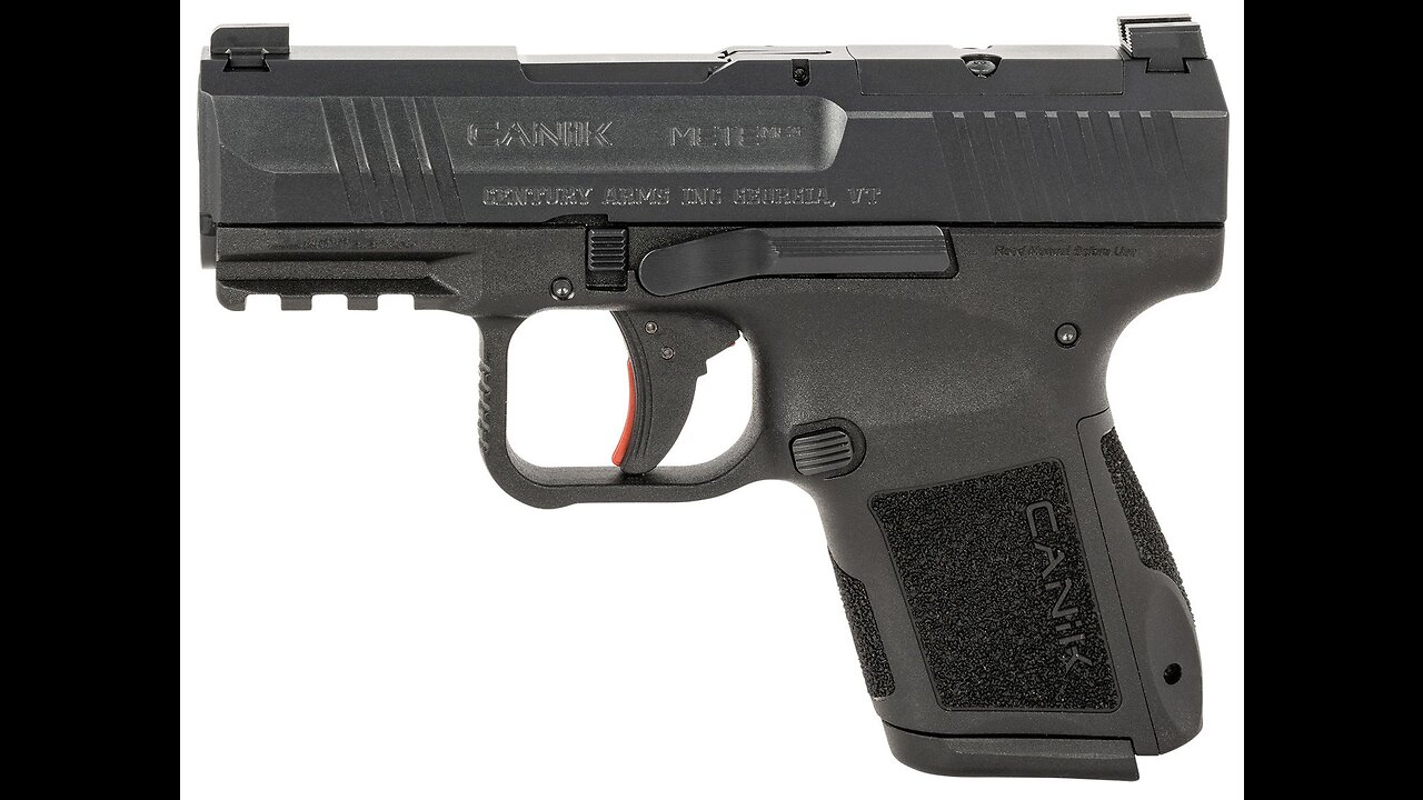 CANIK METE MC9 9MM 3.18" 15RD, BLACK - HG7620-N