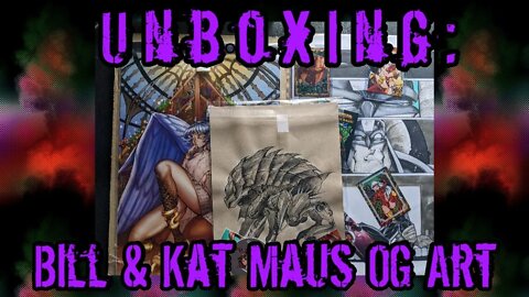 Unboxing: Bill and Kat Maus Original Art and Prints