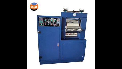 The whole structure of fabric Calender machine from FYI TEAM