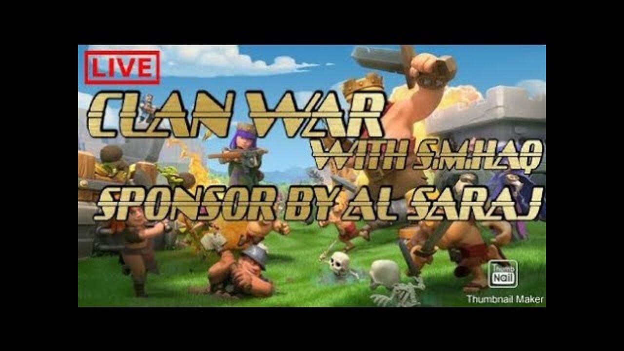 Live Stream COC With S.M.Haq |Join Clan