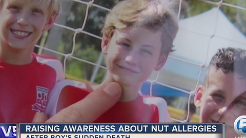 Raising awareness about nut allergies