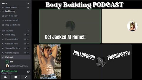 BodyBuilder Reveals How Get Jacked In Home!!