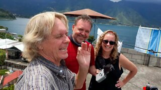 Robert Shows DJI Mini 2 San Pedro Lake Atitlan Guatemala