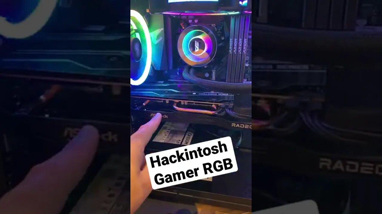 Hackintosh Gamer RGB - Q300L + Water Cooler Darkflash