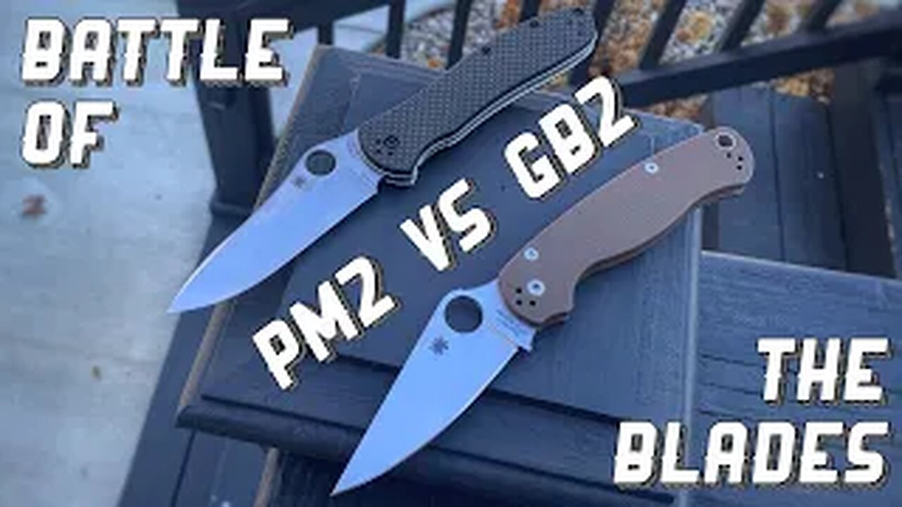 Spyderco Paramilitary 2 VS Gayle Bradley 2