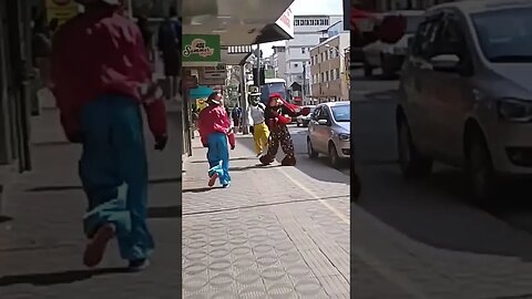 DANÇARINOS SUPER NINJAS DA CARRETA DA ALEGRIA FURACÃO, DANÇANDO FOFÃO, O MÁSKARA, BEN10 E PATATI