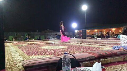 Belly dance at desert safari part-1