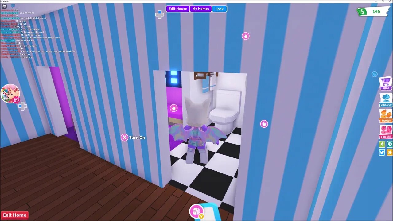 Tour Of A Basic Starter Home In Adopt Me! - Roblox Gameplay - Blox n Stuff