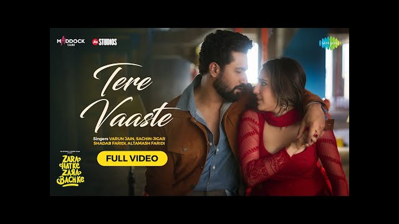 Tere Vaaste | Full Video | Zara Hatke Zara Bachke | Vicky, Sara, Varun J, Sachin-Jigar, Amitabh B