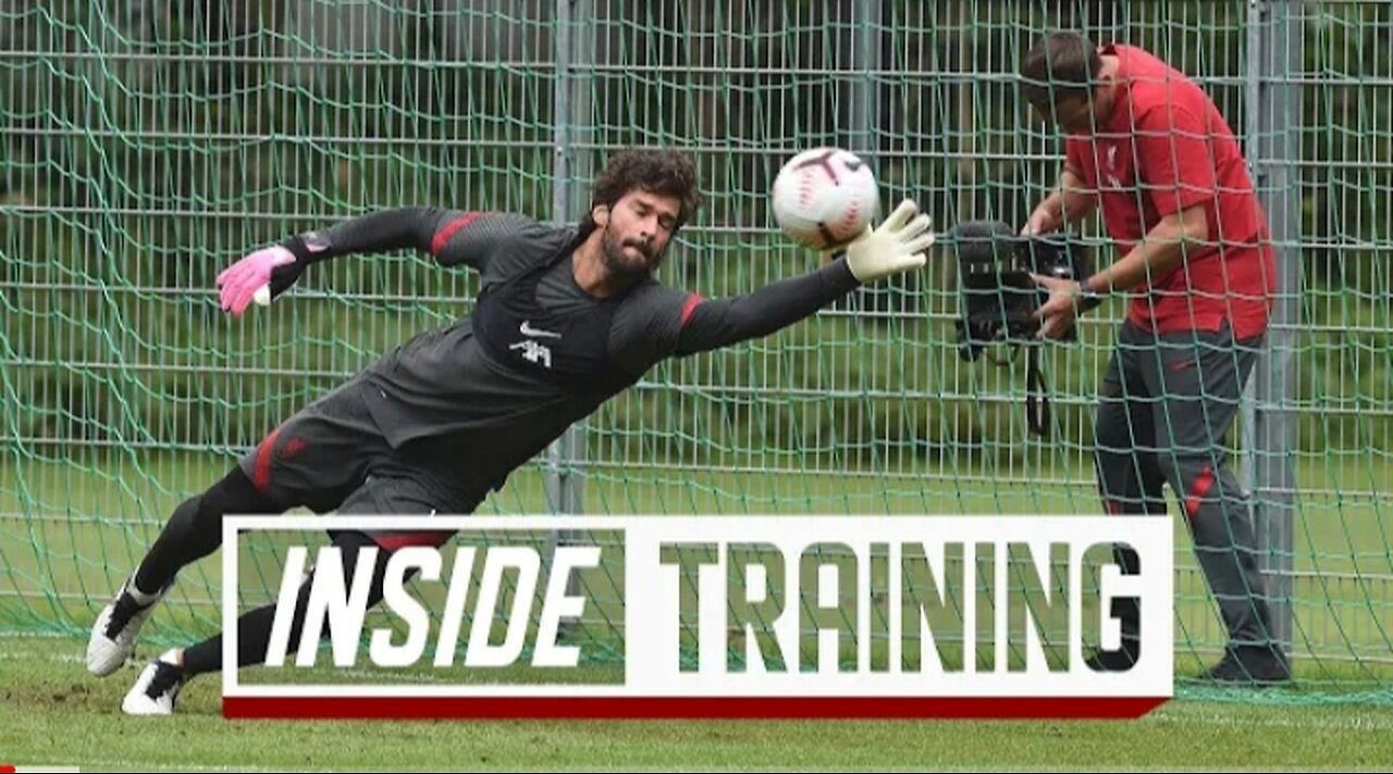 Brilliant goalkeeper session and fast-paced finishing