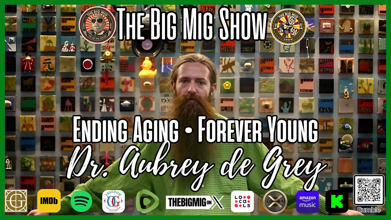 Ending Aging, 'Forever Young' w/ Dr. Aubrey de Grey