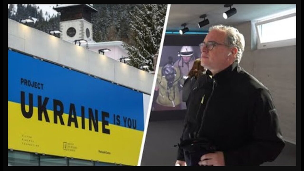 Ukraine has a pavilion at the WEF! - here's what happened when we went inside