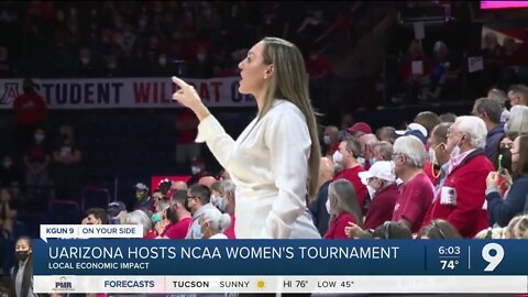 Women’s NCAA basketball scores big for Tucson economy
