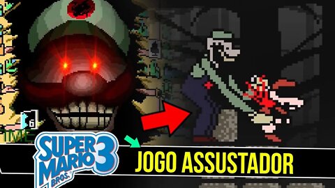 Jogo Assustador do Mario 😈 | Mario Bros 3 Too late