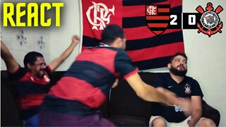 AULA DE FUTEBOL | REACT CORINTHIANS 0 X 2 FLAMENGO | LIBERTADORES 2022