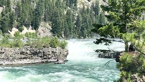 Kootenai Falls in 4K