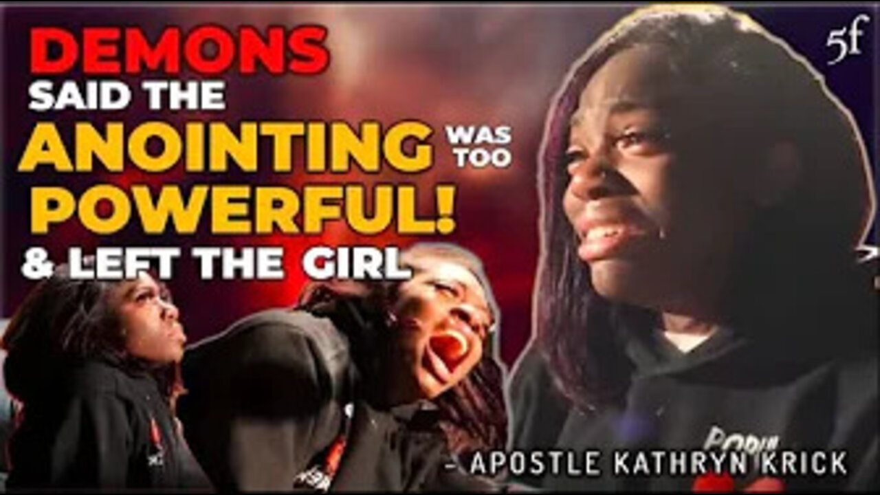 A Demon Confessed the Anointing was too Powerful as it Left