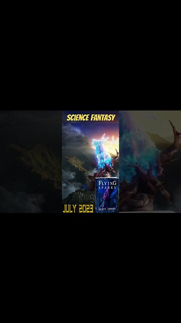 Flying Sparks - Science Fantasy Novel - On Indiegogo and Kickstarter July 2023
