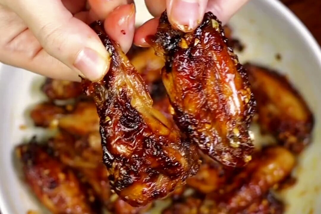 Hot honey butter garlic wings